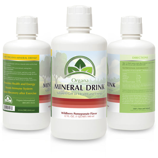 Organa Mineral Drink and Brownian Movement