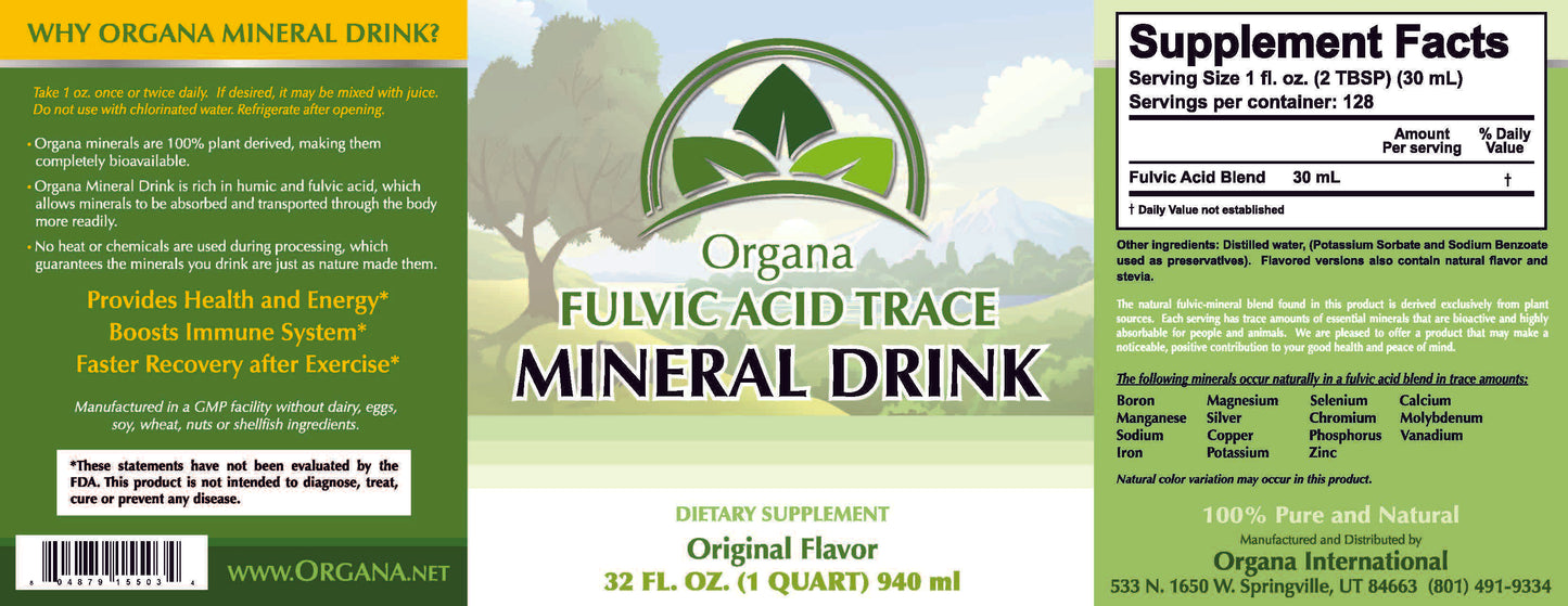 Mineral Drink