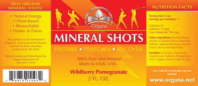 Organa Mineral Shots
